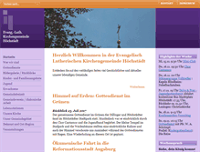 Tablet Screenshot of anna-kirche.de